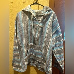 Molina Vintage Mexican Hippie Pullover Hoodie XL